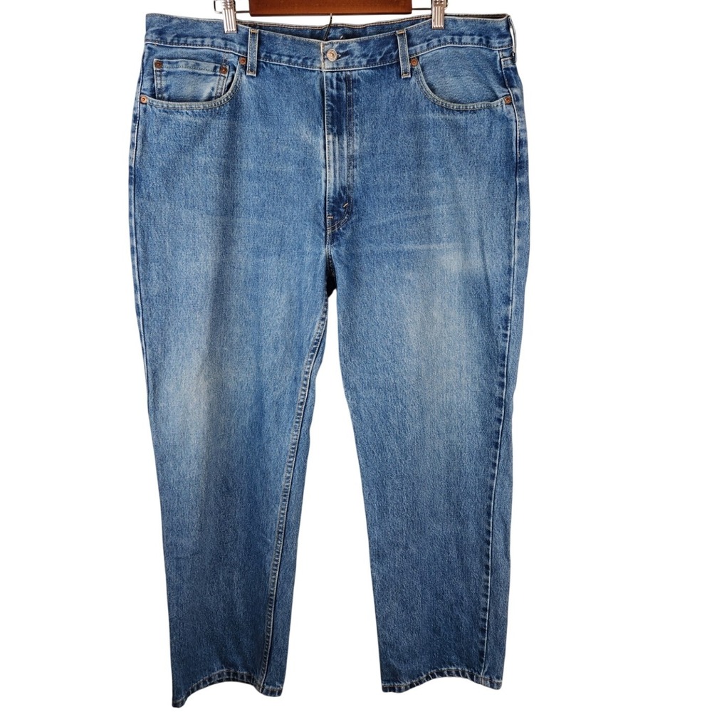 Levi‎ 550 Jeans Mens 42x30 Relaxed Fit Medium Wash Denim